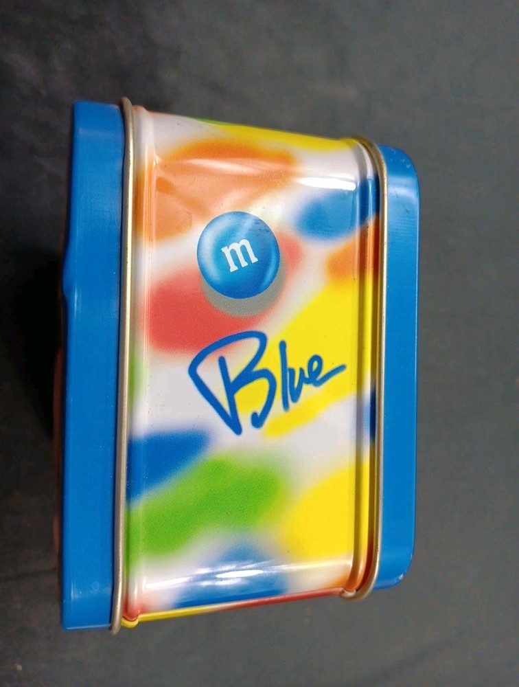 M&M's Tin Lunch Box Multicolored 8in.×4.5in.×3in.