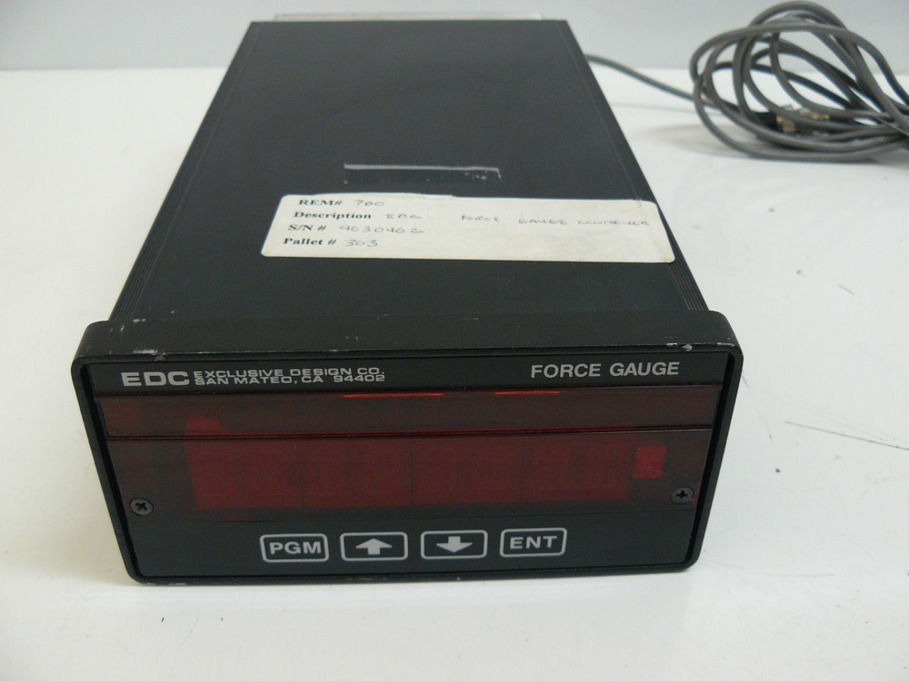 EDC EXCLUSIVE DESIGN CO FORCE GAUGE
