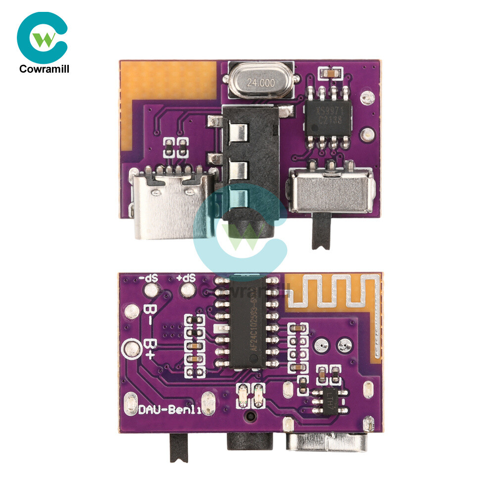 DC3.5V-5V 5W Mono Audio Amplifier Board MP3 TWS Bluetooth Decoding Board Module