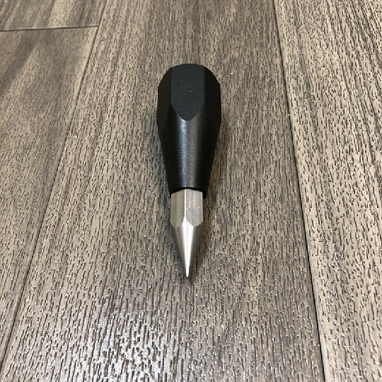 New  2PCS PRISM POLE POINT WITH REPLACEABLE TIP 5/8 INTERNAL THREAD