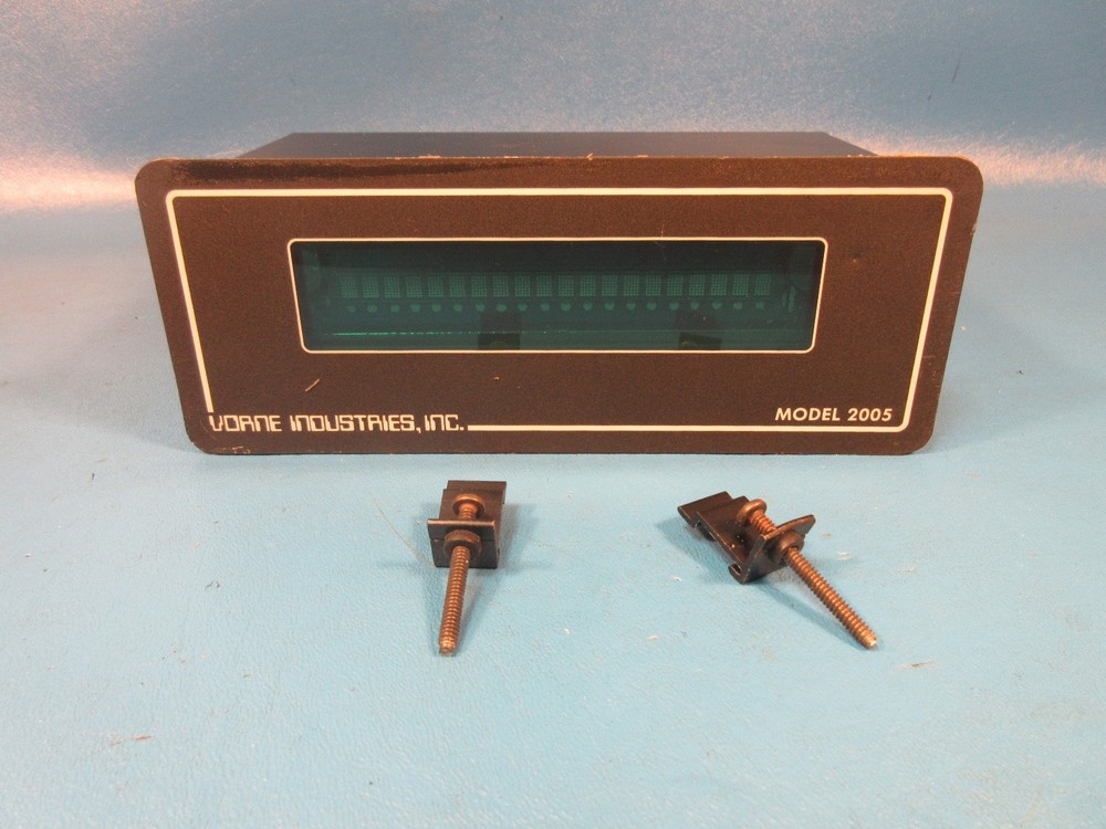 Vorne Ind. Model 2005C-L-120C, Single Line Display