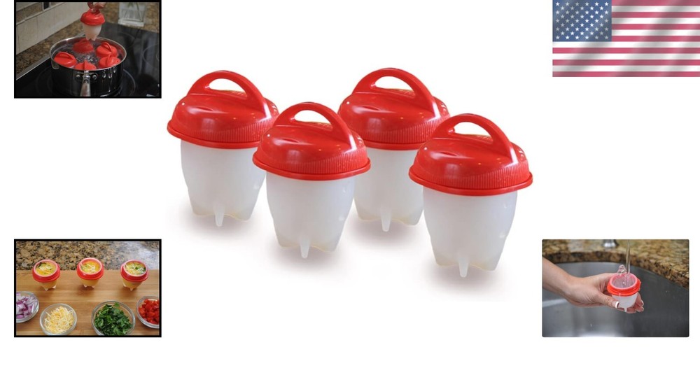 Versatile Egg Cooker - Make Soft, Hard Boiled, and Scrambled Eggs Effortlessly