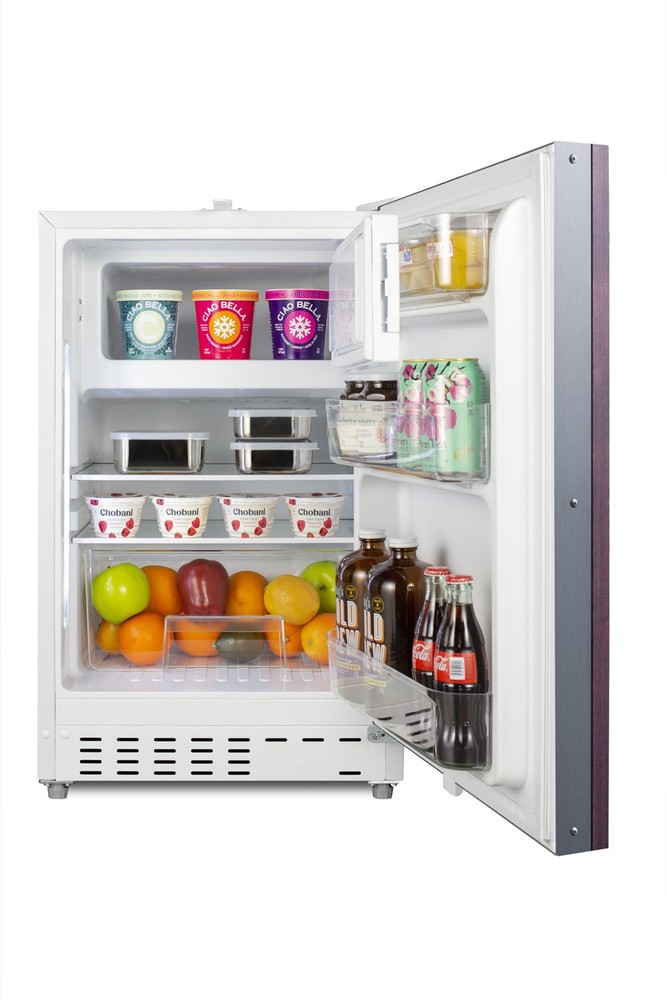 Summit ALRF48IF 21"W 2.68 Cu. Ft. Compact Refrigerator and - Panel Ready