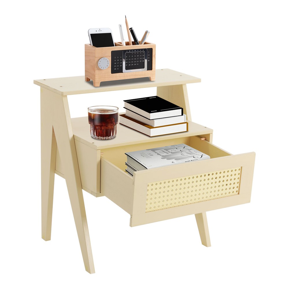 Bedside Table, Sofa Side Table, Bedside Table with Drawer