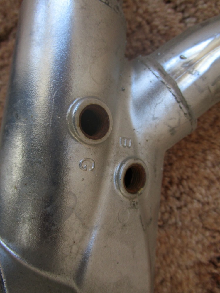 2009-2013 Stock Harley Davidson FLHTCUSE6 CVO Exhaust Header
