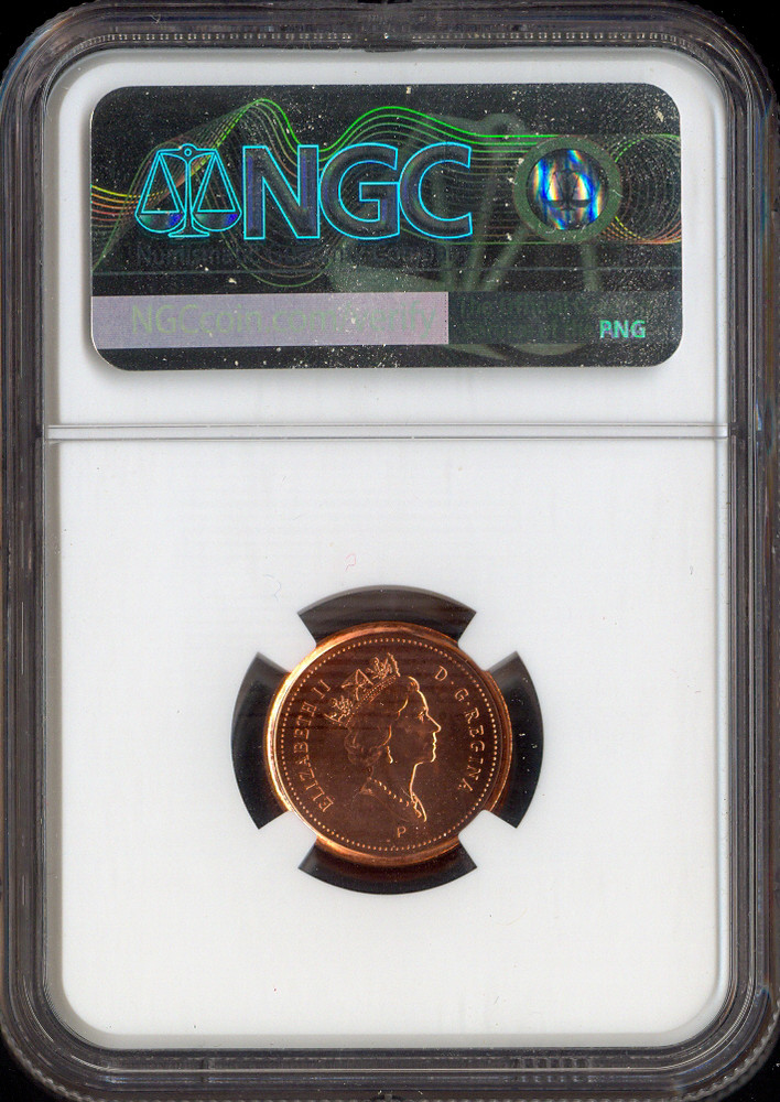 1999 P Canada Test Cent 1C NGC MS66 RD MAC - Quality