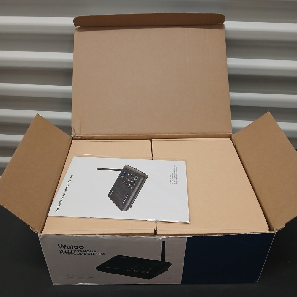 4 Pack Wuloo Wireless Home Intercom System