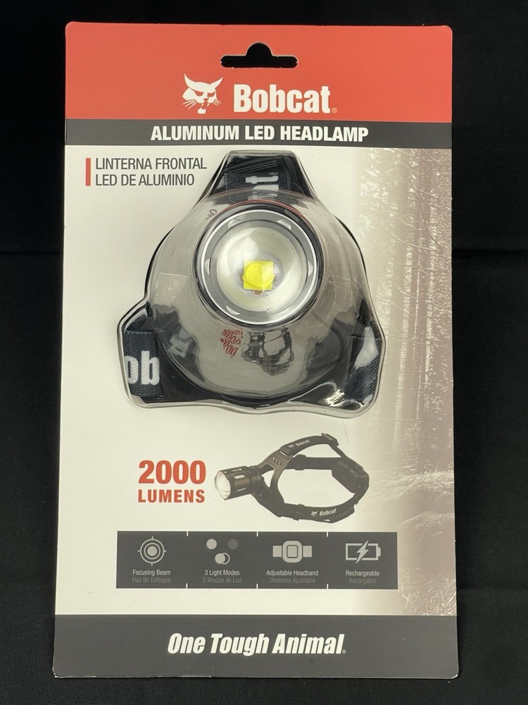 Bobcat Aluminum LED Headlamp.