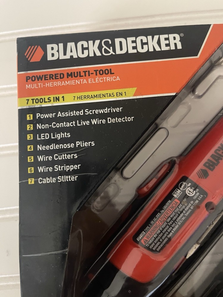 BLACK&DECKER 9V Battery Powered 7 Tools in 1