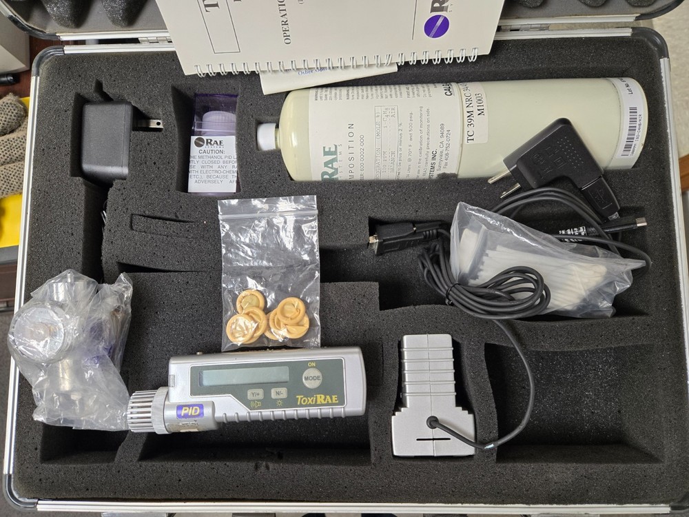 TOXI RAE Systems PGM-30 with case and accessories