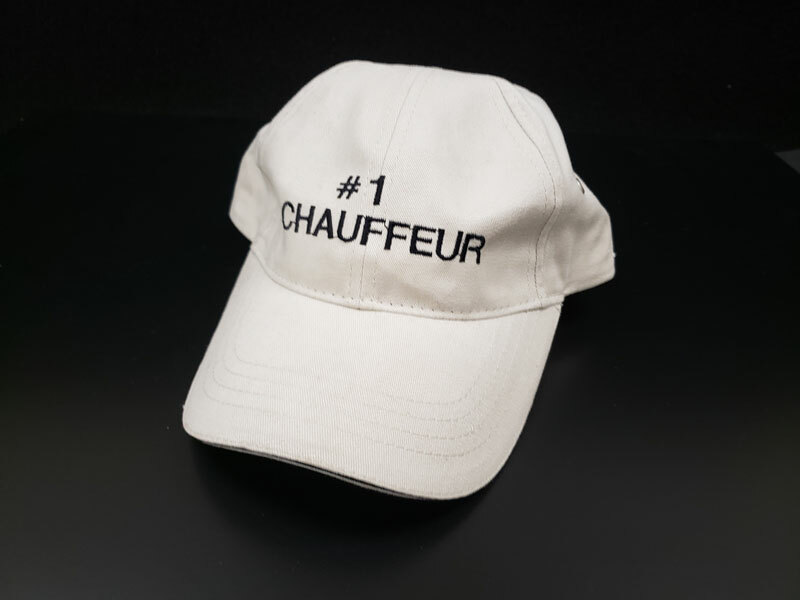 #1 Chauffeur Ball Cap, Driver Hat