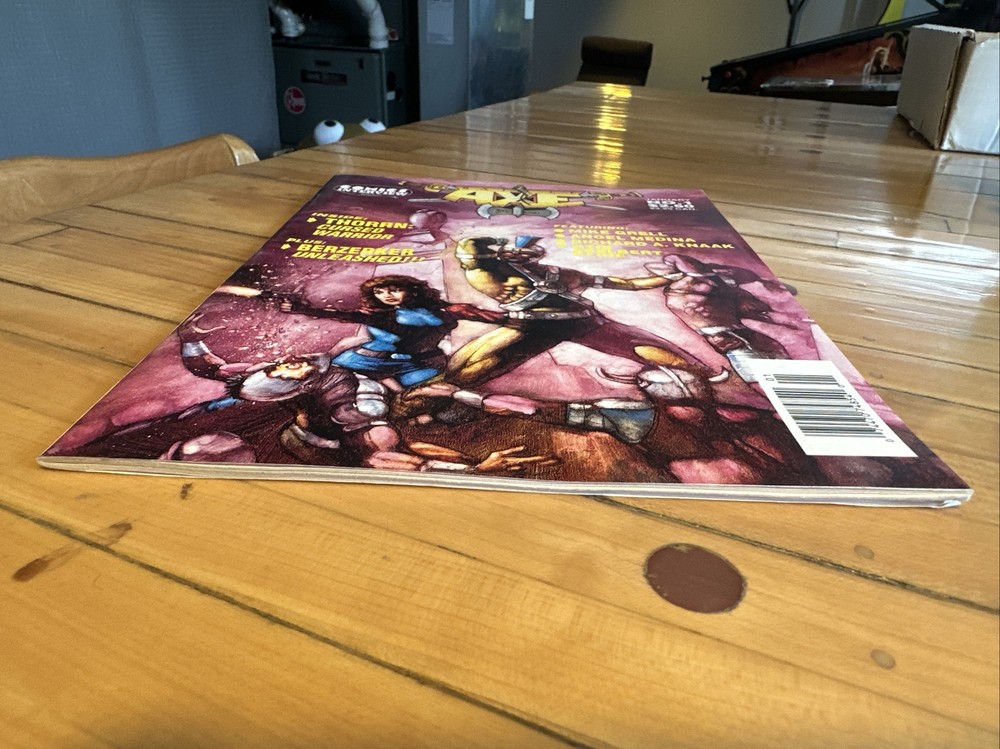 Battle Axe comic magazine #1 - Comics Interview Group publishing Very Nice!