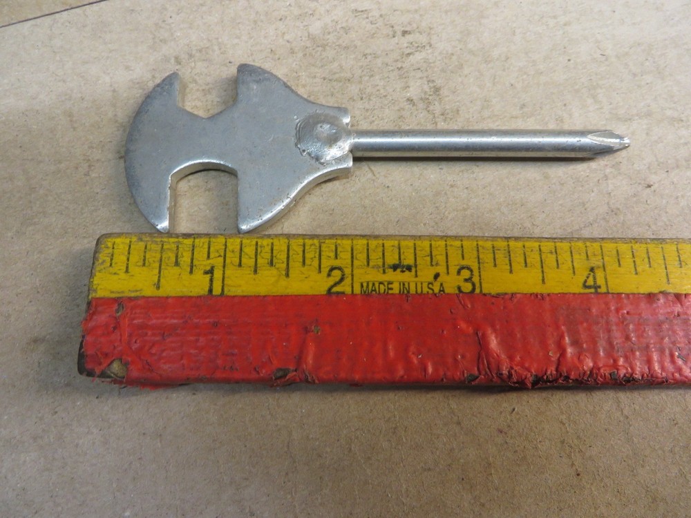 Vintage MULTI TOOL WRENCH 1/2", 9/16" + PHILLIPS DRIVER