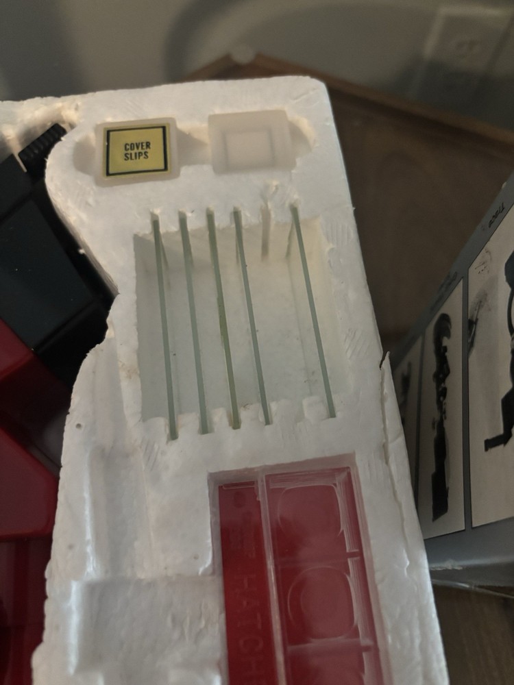 vintage tasco microscope Kit 600 Power Microscope