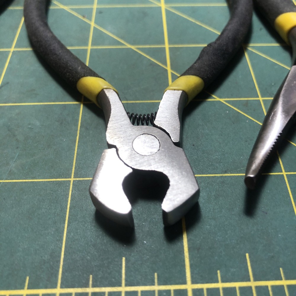 Vintage 4 Piece Pliers Cutters Tool Set 9JD Spring Tools