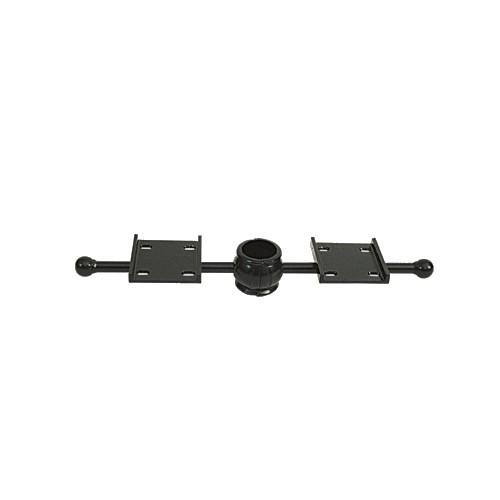 MB-B-002 Double Decorative Mailbox Bracket - Post Mount, Cast Aluminum