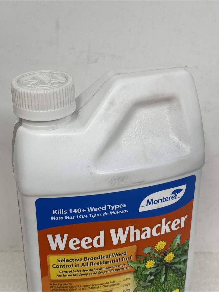 Monterey Weed Whacker Selective Broadleaf Weed Control Concentrate, 1 Qt (32 Oz)