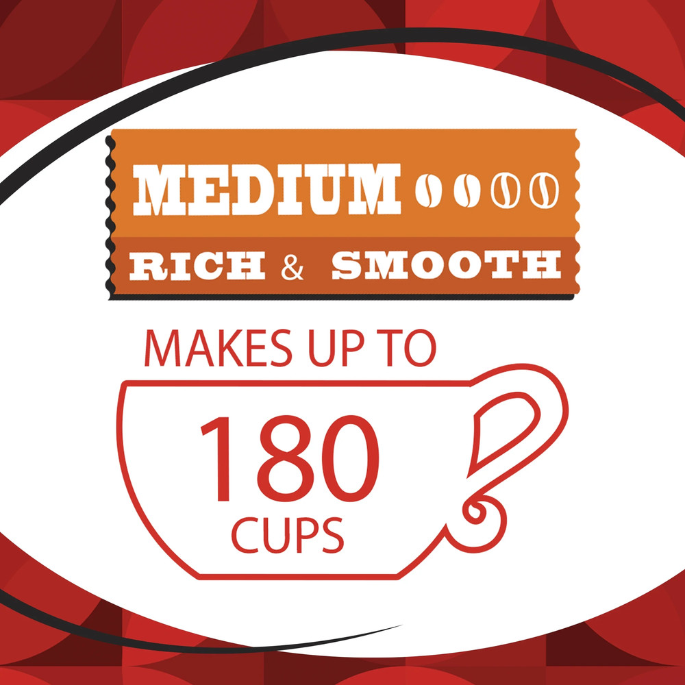 (3 packs) Classic Medium Roast Instant Coffee, 12 Oz