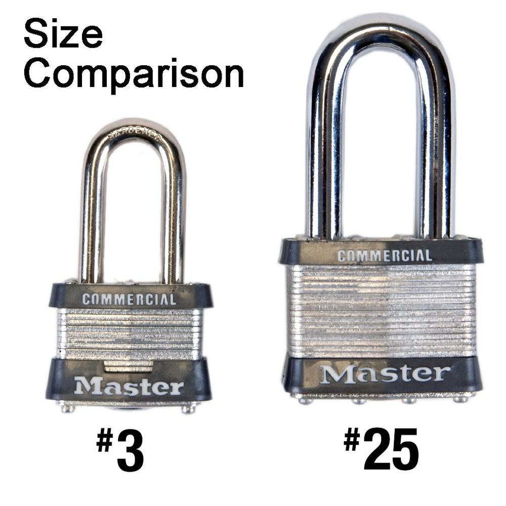 Master Lock Padlock- Ten (10) Keyed Alike Locks w/20 keys 3KALF-10