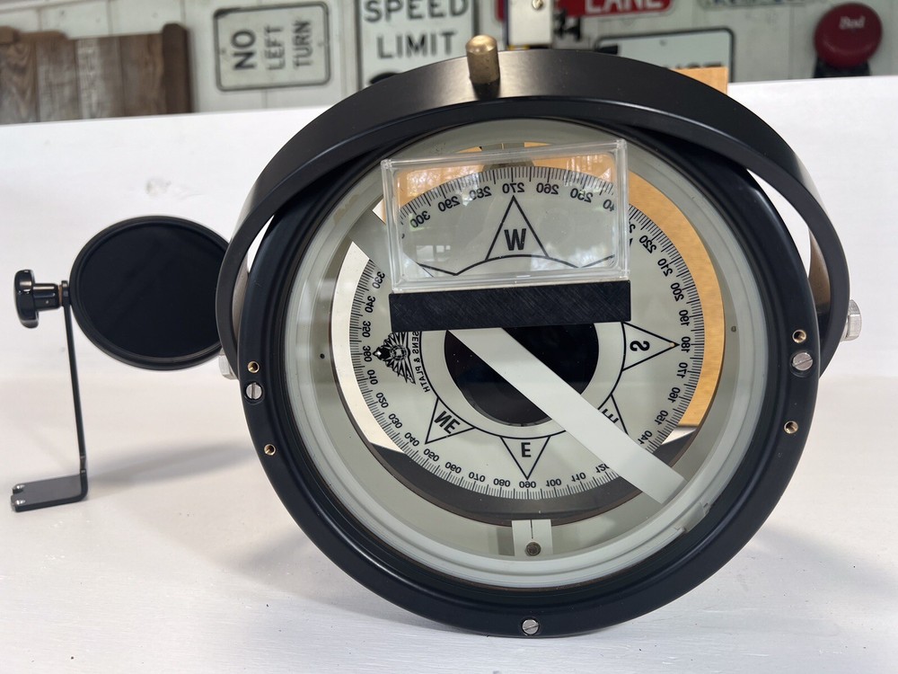 Cassens & Plath Overhead Steering Compass 160 Variation Type 21 Illuminated