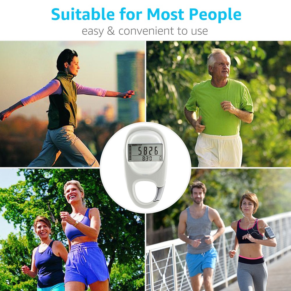 Multi-Functional Step Counter Pedometer Fitness For Tracking Step R2C4