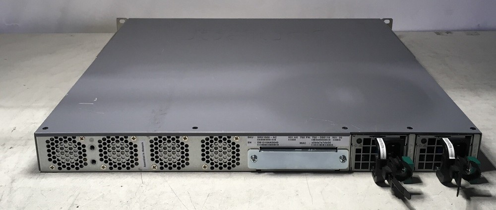 Juniper SRX1500 SRX1500-AC x2 AC PSU