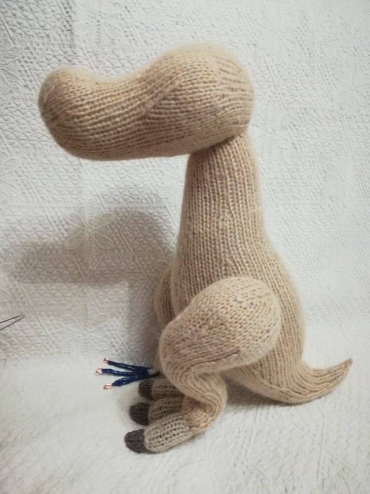 Toy Knitting patterns - set patterns of Sid, Scrat, Rudi based on Ice Age