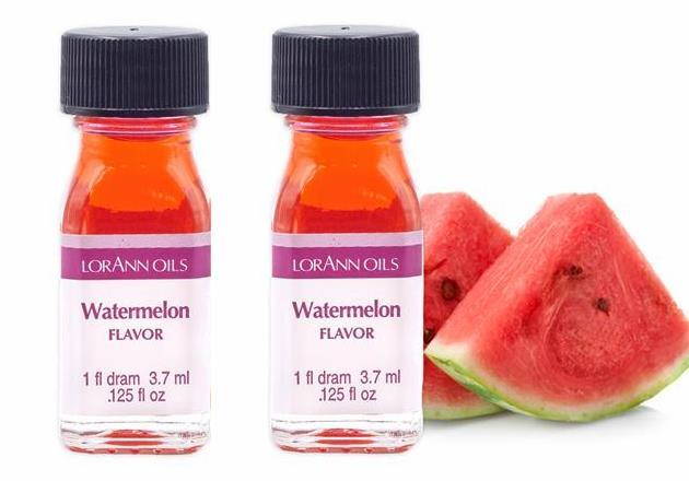 SM LorAnn Watermelon Flavor 1 Dram Bottle 2ct (3 Pack)