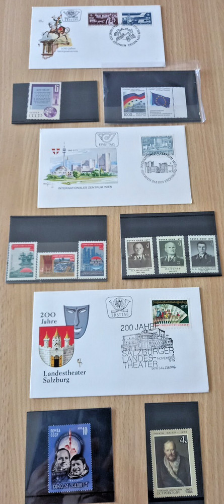 Austria & Russia Stamps ALL PICTURED Nice Selection