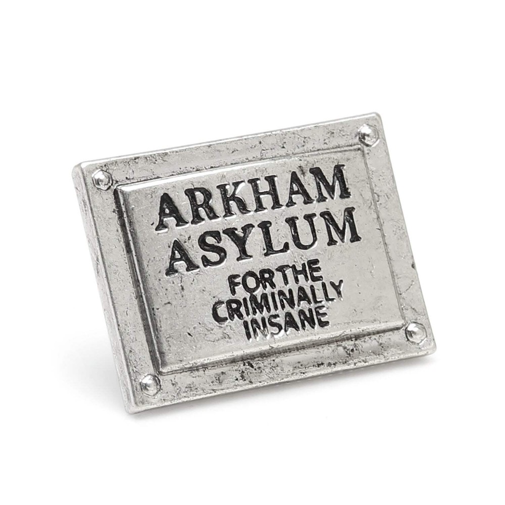 DC Batman Arkham Asylum Lapel Pin