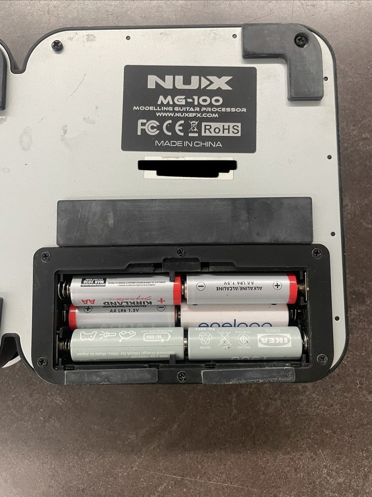 NUX MG-100 Multi-Effects Modeling Guitar Processor