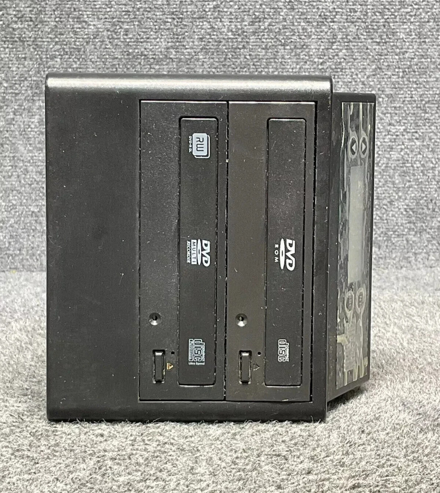 PDE Tech ZipSpin CD/DVD Disc Duplicator DVD121 Compact Professional Black