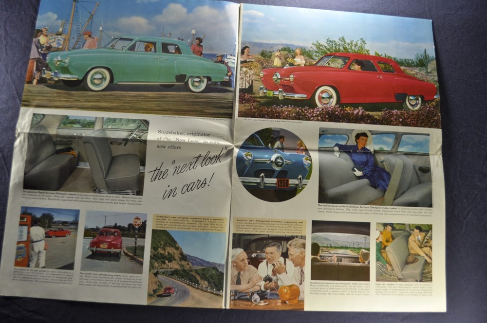 1950 Studebaker Brochure Commander Champion Land Cruiser Original 50
