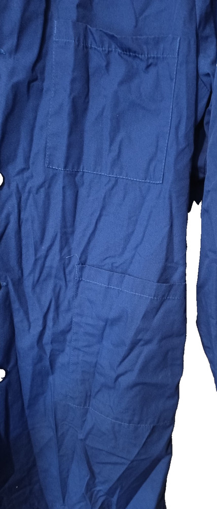 Unisex Meta Lab Coat Blue Size Medium