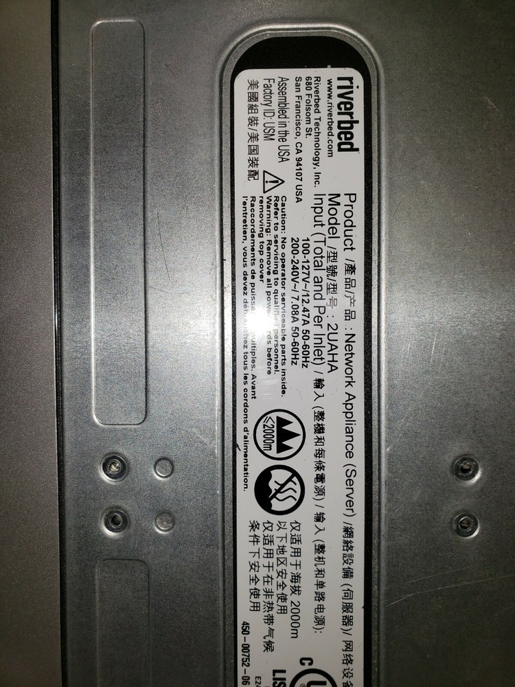 RIVERBED STEELFUSION EDGE 3200- Used