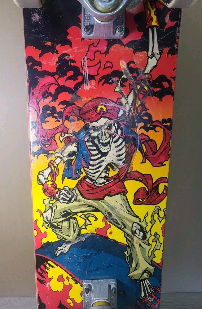 *Signed* OMAR HASSAN Black Label. Magic Carpet Deck. Complete Pro Model. 🔥 RARE