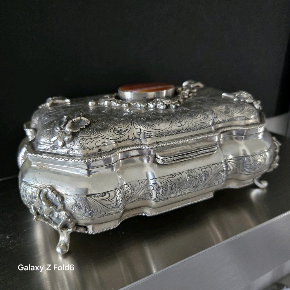 Fine Italian 800 Silver Box