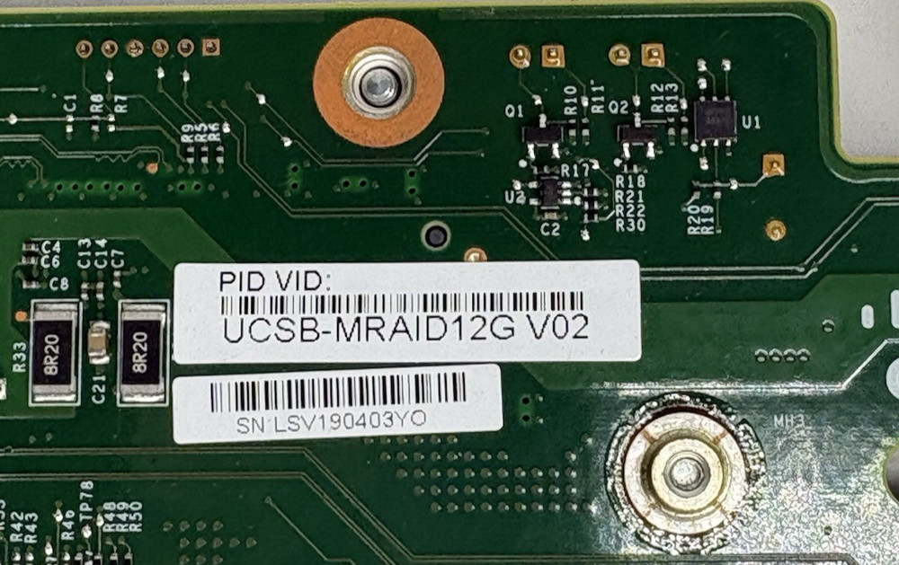 Cisco UCSB-MRAID12G FlexStorage 12G SAS Raid Controller