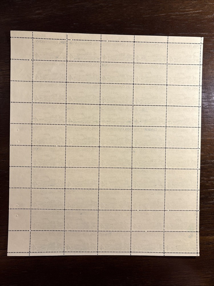 1133 US Mint Sheet, 4 Cent Soil Conservation, Mint NH