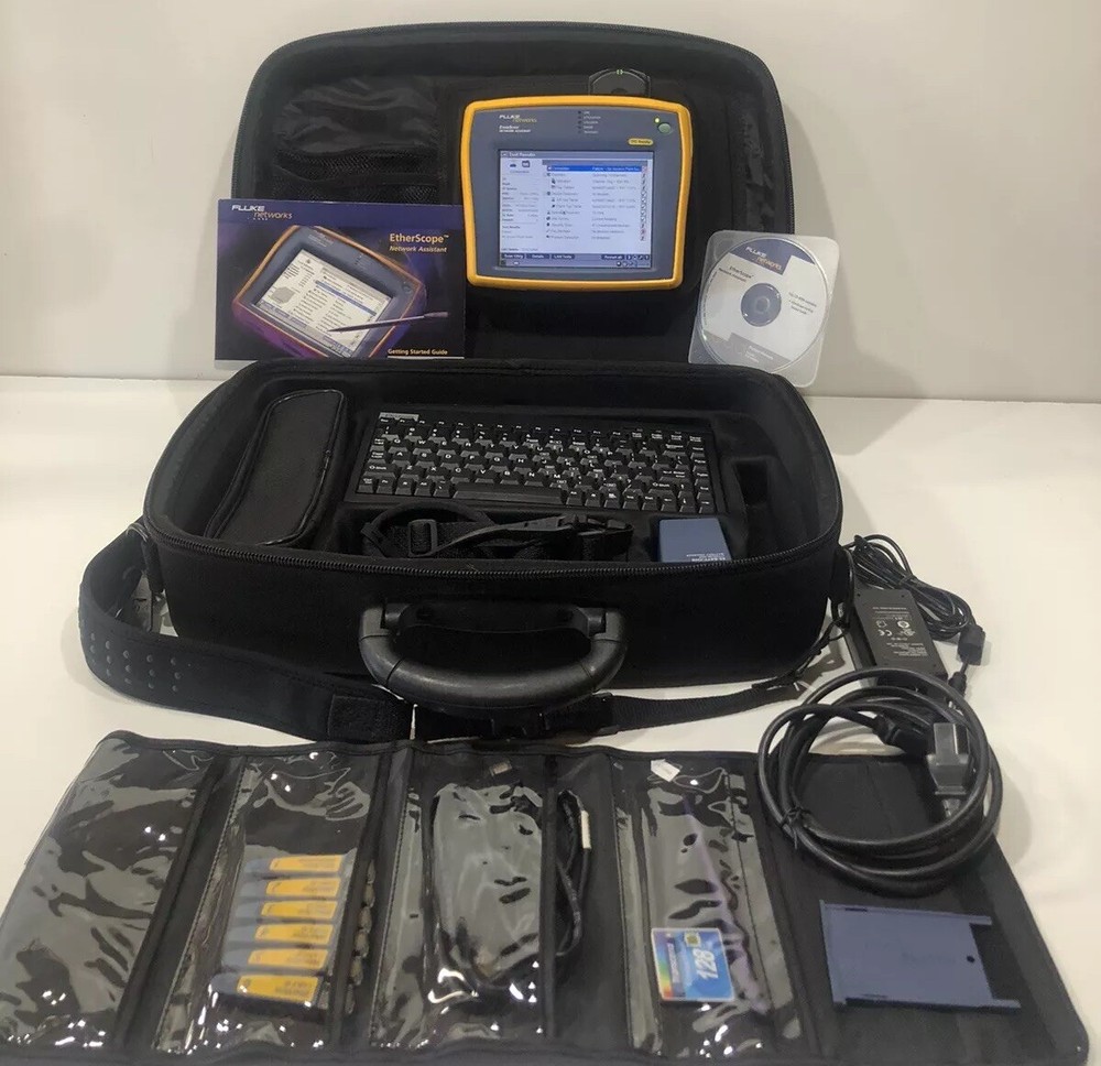 Fluke Networks EtherScope Series I Network Assistant w/ LAN WLAN & ITO Opts