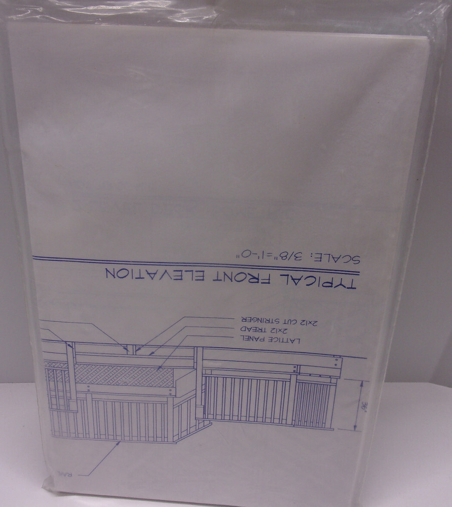 Garlinghouse Two Level Deck Project Plan blueprints do it yourself