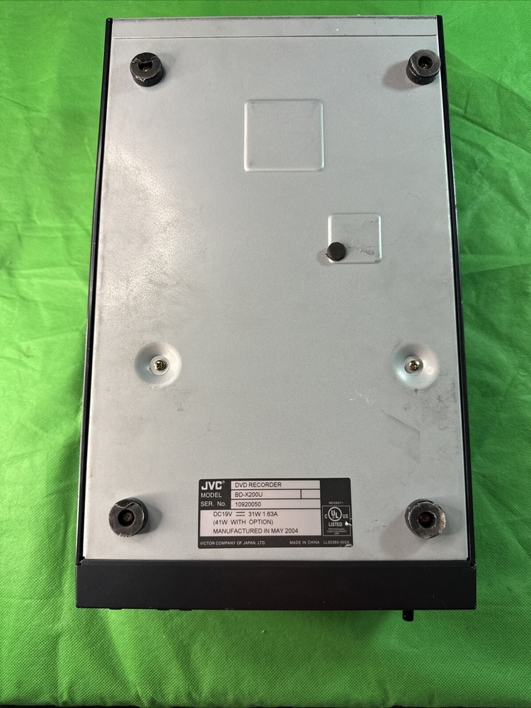 JVC BD-X200U DVD Recorder. Not Adapter