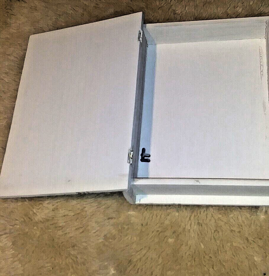 Hand made Wooden Keepsake Box White