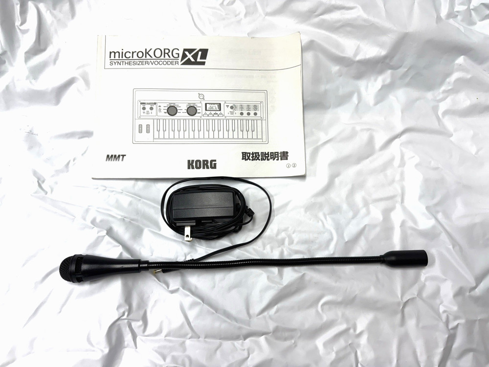 Korg microKORG XL Synthesizer/Vocoder Used, Fully Tested with Accessories