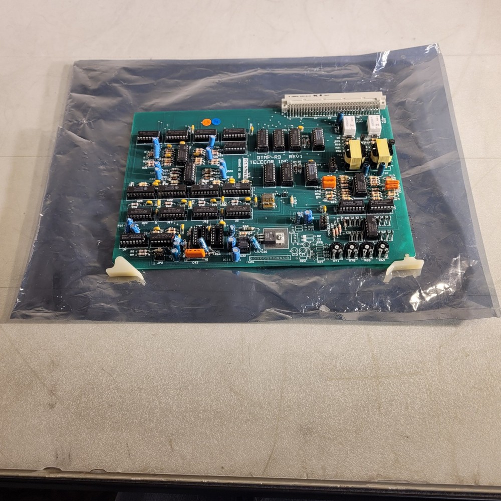 Telecor DTMF-RD Rev 1 Plug In Module Control Computer Board PCB