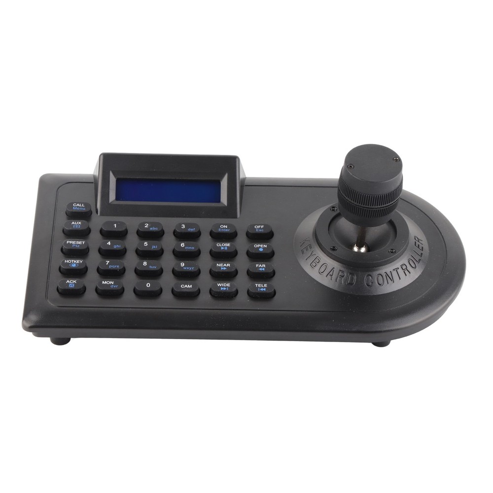 3D PTZ Camera Controller LCD Display Joystick For Surveillance