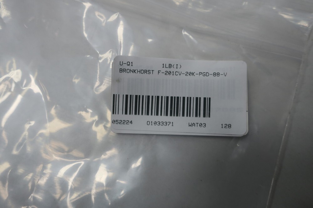 Bronkhorst F-201CV-20K-PGD-88-V El-flow Mass Flow Meter/controller