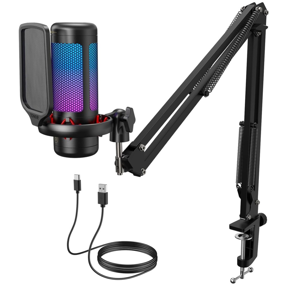 TC310+ Gaming Microphone Set with Boom Arm