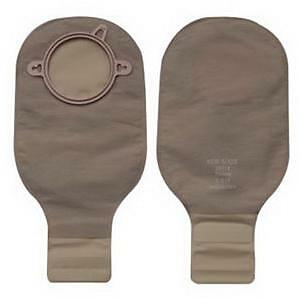 Image Two-Piece Drainable Pouch Integrated Closure 1.75'' Flange - 10/Box