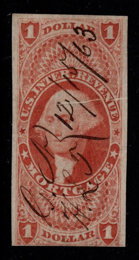 US SC# R73a Used / Center Paper Fold Error - S39367